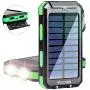 Solar Charger,Yelomin 20000mAh Portable Outdoor Mobile Power Bank,Camping Travel External Backup Battery Pack Dual USB 5V Outputs 2 LED Light Flashlight with Compass Solar Charger,Yelomin 20000mAh Portable Outdoor Mobile Power Bank,Camping Travel External Backup Battery Pack Dual USB 5V Outputs 2 LED Light Flashlight with Compass