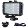 Suptig Underwater Lights Dive Light 84 LED High Power Dimmable Waterproof LED Video Light Waterproof 164ft(50m) for Gopro Canon Nikon Pentax Panasonic Sony Samsung SLR Cameras