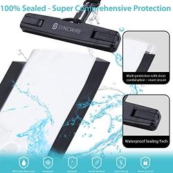 Syncwire Waterproof Phone Pouch [2-Pack] - Universal IPX8 Cell Phone Waterproof Case Dry Bag Protector with Lanyard for Taking Pictures Compatible with iPhone, Samsung and More Up to 7 Inches