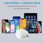 IVELLTARE USB Wall Charger, 4-Pack 2.1A/5V USB Plug Dual Port Charger Block Power Adapter Charging Cube Compatible with iPhone 8/7/6S/6S Plus, X Xs Max XR, Samsung, Android, and More(White) IVELLTARE USB Wall Charger, 4-Pack 2.1A/5V USB Plug Dual Port Charger Block Power Adapter Charging Cube Compatible with iPhone 8/7/6S/6S Plus, X Xs Max XR, Samsung, Android, and More(White)