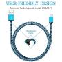 Micro USB Cable, Ailkin High Speed [5-Pack] 3Ft Nylon Braided USB 2.0 A Male to Micro B Data Sync & Charging Cable Compatible with Samsung and Other Android Smartphone, Colorful