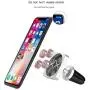 Car Phone Mount Magnetic Cell Phone Car Mount Vent Dashboard 360° Rotation Car Phone Holder for iPhone SE 11 Pro XS Max XR X 8 Plus Samsung Galaxy S20 Note10 S10 S10e & All Phones,Silver