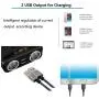 Car Charger Adapter, 2 Socket Cigarette Lighter Splitter,Dual USB Port with 12V,24V Voltage Display Compatible for iPhone,ipad,Tablet,Galaxy,HTC,LG Car Charger Adapter, 2 Socket Cigarette Lighter Splitter,Dual USB Port with 12V,24V Voltage Display Compatible for iPhone,ipad,Tablet,Galaxy,HTC,LG