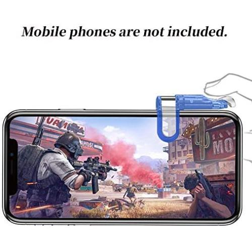 PAUL88 Game Trigger Mobile Sensitive Shooter Moving Grip Gamepad Smartphone Handle Assist Button Gaming Adjustable Fire Controller Aiming