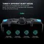 GameSir Mobile Trigger,Mobile Game Controllers F4 Falcon,Foldable Plug and Play Gaming Trigger for iOS and Android Phone(PUBG/Fortnite/Rules)（4.5-6.5 inch）