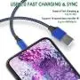 iPhone Charger, WSCSR MFi Certified Lightning Cable(3/3/6/6/10FT)Charging USB Syncing Data Nylon Braided with Metal Connector Compatible iPhone 11/Pro/Max/X/XS/XR/XS Max/8/Plus/7/7 Plus/6S/6 Plus More iPhone Charger, WSCSR MFi Certified Lightning Cable(3/3/6/6/10FT)Charging USB Syncing Data Nylon Braided with Metal Connector Compatible iPhone 11/Pro/Max/X/XS/XR/XS Max/8/Plus/7/7 Plus/6S/6 Plus More