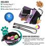 PetAmi Dog Treat Pouch | Dog Training Pouch Bag with Waist Shoulder Strap, Poop Bag Dispenser and Collapsible Bowl | Treat Training Bag for Treats, Kibbles, Pet Toys | 3 Ways to Wear