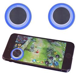 Mobile Game Controller for PUBG/Fortnite/Shooting Game, Gaming Joystick with L1R1 Mobile Controller Trigger and Anti-Sweat Finger Sleeve, Gamepad Fit 5-6.5(inch) Android/iPhone