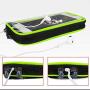 MUMA Waterproof Bike Pouch Bag, Bike Frame Bag Cycling Front Top Tube Storage Bag with Headphone Hole,for Smartphone Below 6.2 Inch