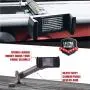 Dash Mount Cell Phone Holder for Jeep Wrangler JL and Gladiator JT (2018+) with Ball Mount for iPhone and Android Smartphone – Features Heavy Duty Carbon Fiber Kevlar Arm (Single Passenger Universal) Dash Mount Cell Phone Holder for Jeep Wrangler JL and Gladiator JT (2018+) with Ball Mount for iPhone and Android Smartphone – Features Heavy Duty Carbon Fiber Kevlar Arm (Single Passenger Universal)
