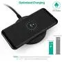 Fast Wireless Charger RAVPower 7.5W Compatible iPhone 11 Pro Max/Xs/XR/XS/X/8/8 Plus, with HyperAir, 10W Compatible Galaxy S10, S10+, Note 10+ and All Qi-Enabled Devices, Model: PR-PC014 Fast Wireless Charger RAVPower 7.5W Compatible iPhone 11 Pro Max/Xs/XR/XS/X/8/8 Plus, with HyperAir, 10W Compatible Galaxy S10, S10+, Note 10+ and All Qi-Enabled Devices, Model: PR-PC014