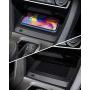 CarQiWireless Wireless Charger for Civic with Fast Charging Charger, 3 Coils Phone Wireless Charging Pad Mat fit for 10th Gen Honda Civic 2020 2019 2018 2017 2016 Accessories - with Fast Charging