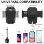 Car Cup Holder Phone Mount, YOTOCversion 3-in-1 Universal Adjustable Gooseneck Cell Phone Holder Car Air Vent Holder Dashboard Mount Compatible with iPhone 11 Xs Max XR 7 8 Plus, Samsung Galaxy