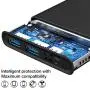 TOZO WB1 Portable Charger 10000mAh Super slim and light Fast Power bank 18W PD+Quick Charge 3.0 High-Speed Charging External Battery Pack with USB C Input/Output for iPhone,iPad,Samsung and more Black