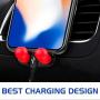 Car Phone Holder,REDSHINE Gravity Car Mount Air Vent Phone Holder for car for iPhone 11/ X/Xs Max/8/7/7P/6s/6P/5S, Galaxy S5/S6/S7/S8/S9,Note8 Google, LG, Huawei and More