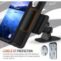 Trianium Magnetic Dash Car Mount Phone Holder Desk Stand for iPhone, Samsung, Moto, Huawei, Nokia, LG and Other Android Smartphones [Stick On Dashboard Holder 3M Adhesive Bendable Base/Metal Plate]