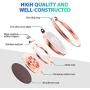 Phone Ring Holder Finger Kickstand, A-Maker 360° Rotation Metal Phone Ring Stand,Phone Ring Grip for Magnetic Car Mount Compatible with iPhone, Samsung Galaxy All Smartphone (Rose Gold)