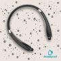 Foldable Bluetooth Headset, Beartwo Lightweight Retractable Bluetooth Headphones for Sports&Exercise, Noise Cancelling Stereo Neckband Wireless Headset (with carry case)