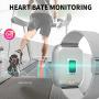 Smart watch, Q8 smart watch smart fitness watch HD smart watch screen fitness tracker with pedometer / heart rate / information notification / mobile phone notification / photo control / music control