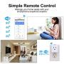 Smart Plug, POWRUI Mini WiFi Outlet Compatible with Amazon Alexa & Google Home,No Hub Required Timing Function Control Your Home,ETL Certified, (4 Pack)
