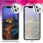 [4 Pack] UniqueMe 2 Pack Tempered Glass Privacy Screen Protector +2 Pack Tempered Glass Camera Lens Protector 9H Hardness for iPhone 11(6.1 inch)