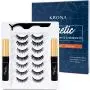 KRONA 3D Magnetic Eyelashes With Eyeliner Kit - 7 Pairs Of Reusable Lashes With Tweezer - Natural Long Full, Dramatic Looking Eyelashes Set - No Glue Needed KRONA 3D Magnetic Eyelashes With Eyeliner Kit - 7 Pairs Of Reusable Lashes With Tweezer - Natural Long Full, Dramatic Looking Eyelashes Set - No Glue Needed