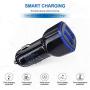Car Charger, 2.4A 12W AndHot 2 Pack Mini Dual USB Port Car Charger Adapter Plug Compatible with iPhone 11 Pro Max XR XS X 8 7 6S Plus, Samsung Galaxy S10 Note 10 A50, LG, Moto, Google Pixel, Android