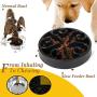 JASGOOD Slow Feeder Dog Bowl New Arriving Feeder for Fun Slow Feeding Interactive Bloat Stop Dog Bowls