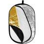 Neewer 5 in 1 Portable Round Collapsible Multi Disc Photography Lighting Reflector 24x36 inches/60x90centimeters with Carrying Case for Photo Studio Shooting