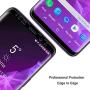 TOCOL for Samsung Galaxy S9 Plus Screen Protector, Tempered Glass 3D Curved Full Coverage (Easy Installation Tray) (Not for Galaxy S9)
