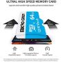 Micro Center Premium 64GB microSDXC Card UHS-I Flash Memory Card C10 U3 V30 4K UHD Video A1 Micro SD Card with Adapter (64GB)