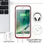 Xooparc Battery case for iPhone 8 Plus/7 Plus/6 Plus/6s Plus,8500mAh Charging Case Portable Charger Case Rechargeable Extended Battery Pack for 6s Plus/ 6 Plus/ 7 Plus/ 8 Plus(5.5) Backup (Red)