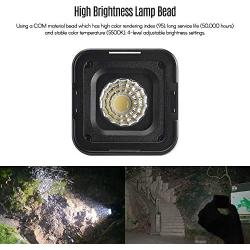 Andoer L1 Pro Versatile Waterproof Dimmable LED Video Light 5500K Photographic Fill Light CRI 95 with 20 Color Filters Compatible with for 7/6/5 for Drones Osmo Pocket Support Diving Underwater