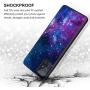 BENTOBEN Samsung Galaxy A71 Phone Case 5G [NOT Fit UW Verizon],Slim Fit Glow in The Dark Shockproof Drop Protective Hybrid Hard PC Soft TPU Bumper Girls Women Cover for Galaxy A71(2020),Nebula/Galaxy