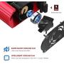 300Watt Pure Sine Wave Power Inverter DC 12volt to AC 120volt Car Converter Adapter with Dual USB Ports for Smartphones Laptops Tablets CPAP 300Watt Pure Sine Wave Power Inverter DC 12volt to AC 120volt Car Converter Adapter with Dual USB Ports for Smartphones Laptops Tablets CPAP