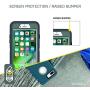 Otterbox Defender Series Case for  Iphone 8 Plus & Iphone 7 Plus  - Frustration Free Packaging - Big Sur (Pale Beige/Corsair)