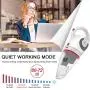 GeeMo Handheld Vacuum Cleaner 8500PA Wet Dry Powerful Cyclonic Suction Lightweight Quick Charge Vacuum Cleaner Cordless for Home&Car X4