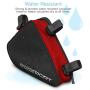 Aduro Sport Bicycle Bike Storage Bag Triangle Saddle Frame Pouch for Cycling