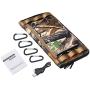ECEEN Solar Charger Panel with 10W High Efficiency Sunpower Cells & Smart USB Output for Smart Mobile Phone Tablets Device Power Supply Waterproof Portable Foldable Travel Camping Outdoor Activities