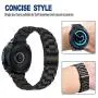 DEALELE Band Compatible with Galaxy Watch Active/Active 2 40mm 44mm, 20mm Solid Stainless Steel Metal Strap Replacement for Samsung Gear Sport/Galaxy Watch 42mm Women Men (Black) DEALELE Band Compatible with Galaxy Watch Active/Active 2 40mm 44mm, 20mm Solid Stainless Steel Metal Strap Replacement for Samsung Gear Sport/Galaxy Watch 42mm Women Men (Black)