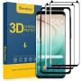 (2-Pack) Galaxy s8 Plus Screen Protector, Elecshion Dot Matrix Tempered Glass 3D Curved Screen Protector for Samsung Galaxy S8 Plus with Easy Installation Tray