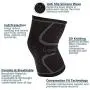 ComfiLife Compression Knee Sleeve – Knee  Brace for Men & Women – Knee Support for Running, Weightlifting, Crossfit, Meniscus Tear, Arthritis Pain Relief – Breathable Non-Slip Comfort (Pair)