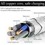 Peceony MFi Certified 5 Pack [3/3/6/6/10FT] Nylon Braided iPhone Charging Cable USB Fast Charging & Syncing Long Cord,iPhone Charger Compatible iPhone Xs Max/XR/X/8Plus/7Plus/6Plus/8/7/6 [Silver].