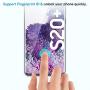 EGV [2 Pack Screen Protector for Samsung Galaxy S20 Plus Tempered Glass [Fingerprint Unlock Compatible] [Easy to Install] [Case Friendly]