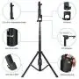 Selfie Stick Tripod,54" Extendable Tripod Stand with Cell Phone Mount Holder & Rechargeable Wireless Remote,Lightweight, Compatible with iPhone & Android Phone,Camera,Gopro Selfie Stick Tripod,54" Extendable Tripod Stand with Cell Phone Mount Holder & Rechargeable Wireless Remote,Lightweight, Compatible with iPhone & Android Phone,Camera,Gopro