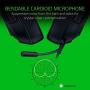 Razer Kraken X Ultralight Gaming Headset: 7.1 Surround Sound Capable - Lightweight Frame - Integrated Audio Controls - Bendable Cardioid Microphone - For PC, Xbox, PS4, Nintendo Switch - Classic Black