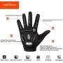 BIKINGMOREOK Cycling Gloves Bike Gloves,Liquid Gel Padded Shock Absorbing Road Cycling Gloves Anti Slip Mountain Bike Gloves for Men Women