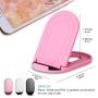 Cell Phone Stand 3Pack, Ama Forest Portable Foldable Desktop Cell Phone Holder Adjustable Universal Multi-Angle Cradle for Tablet iPad Mini iPhone X/xr/xs max Samsung Galaxy, Black, White, Pink