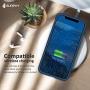 SURPHY Silicone Case Compatible with iPhone 11 Pro Max Case 6.5 inch, Liquid Silicone Full Body Thickening Design Phone Case (with Microfiber Lining) for iPhone 11 Pro Max 6.5 2019, Blue Horizon