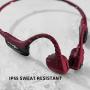AfterShokz Air Open Ear Wireless Bone Conduction Headphones, Canyon Red, AS650CR